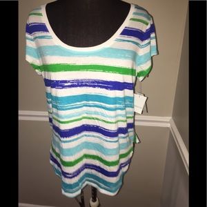 NWT Liz Claiborne women’s shirt M‎
